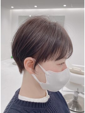 ウル(uru) ☆お客様style☆コンパクト丸みマッシュショート☆