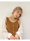 外ハネボブ　レイヤーボブ　ハイトーンボブ　ミニボブ