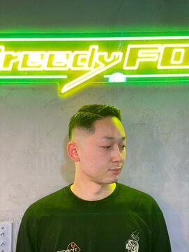 グリーディーフォックス 代々木(Greedy FOX) アップバング/ツーブロックマッシュ/束感/波巻き[シェービング]
