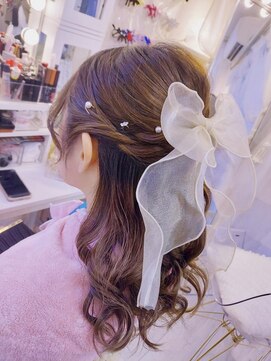 リムネ(RIMUNE) ハーフアップ