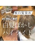 40代50代/白髪ぼかし/白髪染め/銀座/レイヤー/野川