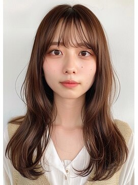 ブロウ ネックス ザ サロン 表参道(VLOW nex the salon) ロングレイヤー.ワンホン.韓国.韓国風.韓国ヘア
