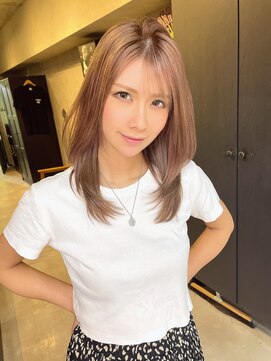 サニー 渋谷(SUNNY) ピンクベージュ、ハイライト、バレイヤージュ、ブリーチ