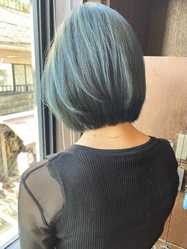 ダアッカ(da acca) アンブレラカラーエメラルドブルー