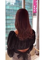 アロマ ヘアー ルーム 新宿3号店(AROMA hair room)&nbsp;大人可愛い×韓国風×グレーピンク