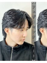 レジット メンズ ヘアサロン(LEGIT MEN's HAIR SALON) フェザーセンターパート