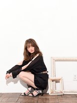 カバーヘア ブリス 上尾西口店(COVER HAIR bliss) 抜け感大人美人…外国人風斜めバングニュアンスパーマtk6上尾