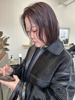 フィル(fil)&nbsp;rosebrownのニュアンスボブ