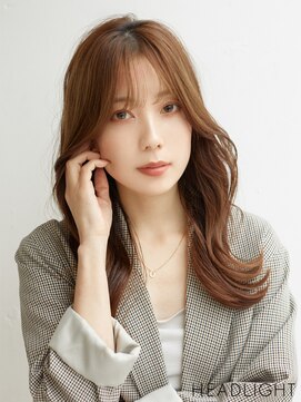 アーサス バイ ヘッドライト 匝瑳店(ursus by HEADLIGHT) メルティカラー×フェミニンロングウェーブミディアム