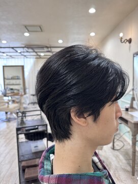 ラボヌールヘアーノーブル 新越谷店(La Bonheur hair noble) メンズショート/ショートウルフ