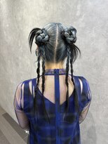 個性派ヘアセット☆