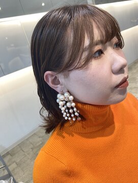 プレフェレプレフェ(prefere prefe) 顔周りカット×くびれミディアム