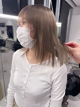 キング 高槻(K!ng) 縮毛矯正髪質改善ハイライトレイヤーカット枚方美容室エクステ