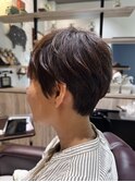 前髪ストレートショート