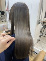 ジェナ(Jena)&nbsp;【髪質改善】透明感イルミナカラー　スターダストグレージュ