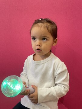 くるくるなハーフおちび