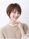 【スタイリング簡単★】大人美人ショートボブ★青葉台美容室