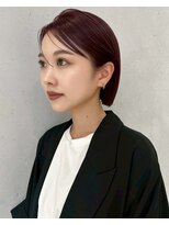 ノイ 銀座(noi)&nbsp;顔周りレイヤーカットグレージュカラーくびれボブショートカット