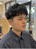 ルーズパーマ/ルーズショートパーマ/メンズショートパーマ