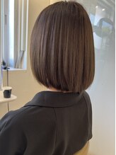 エルトベース(ERHT_BASE)&nbsp;骨格似合せボブ×ミルクテーベージュ×透明感◎【札幌】