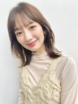 ファナ ブルーム(fha-na bloom)&nbsp;☆シースルーバング　大人気のくびれヘア ミディアムレイヤー☆
