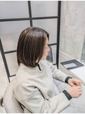 白髪ぼかし/脱白髪染め/脱白髪染めハイライト/透明感