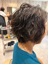 エヌアンドエー せんげん台店(N&A) ゆるふわショートパーマ×大人かわいい丸みショートヘア