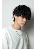 【難波/心斎橋】波巻きパーマ/マッシュウルフ/20代