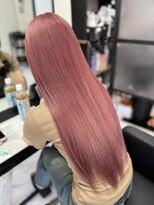 ラムシェール(LamChele) ピンクベージュ×ケアブリーチカラー
