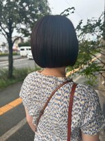アズグロウ エクラ(AS GROW 'eclat) くびれヘア丸みフォルムの上品ボブ