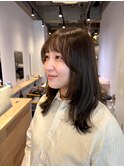小辻 イルミナカラー×オリーブベージュ