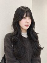 セブンルックス モカ 宇都宮鶴田店(7LOOKS mocha)&nbsp;ダークグレージュ くびれヘア