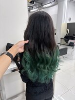 アライブ ハラジュク(ALIVE harajuku)&nbsp;ブリーチインナーバレイヤージュグラデーションカラー夕貴