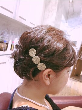 ボヌールヘア(BONHEUR HAIR) ボヌールヘアー 綾瀬【YUKIE】ショートアレンジ