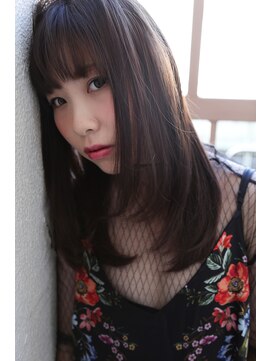 イソラブル(ISOLA-blu) 【美しさは髪のツヤから】モノトーン×インカールスタイル