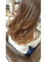 ウィービーパセリ atre川越店(WE BE PARSLEY) ツヤ感シナモンベージュふんわりヘア【担当 木村沙織】