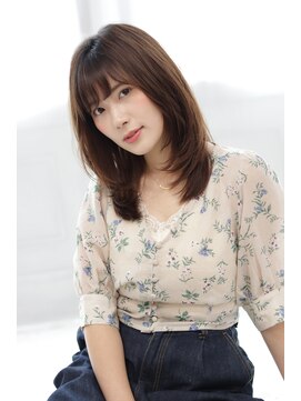 ヘアリゾート バレンタイン(hair+resort valentine) 【valentine松永】ナチュラルストレート×ヘルシーレイヤー