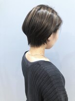 フィックスヘアー 梅田店(FIX-hair) マニッシュショート×3Dデザインカラー/ハイライトカラー