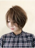 小顔ショートボブ♪