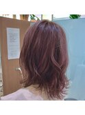 【L by first】ヴェールピンク×ミディアム◎20代30代40代50代