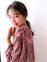 ケーツー あべのキューズモ－ル店(K-two)&nbsp;[K-two]かきあげ前髪 ロング 抜け感ヘア[天王寺/阿倍野]