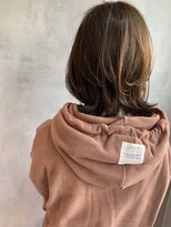 キチ(kichi.)&nbsp;[kichi.] はちみつベージュ×レイヤーロブ