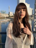 ブレス 横浜(bless)&nbsp;毛先ワンカール＊大人ロングヘア【bless横浜】