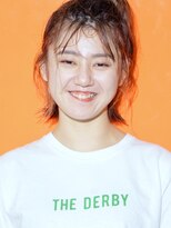 ダービー(THE DERBY)&nbsp;【THE DERBY】WOLFYBOB* #美髪#大人かわいい#ネビージュ