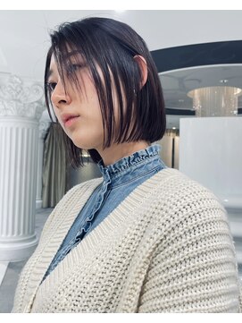 エアー 青山(AIR) 首にフィットするボブスタイル