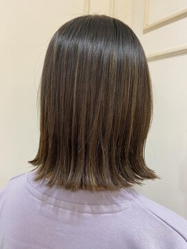 クロップ エス 湘南辻堂(crop es) 【cropes辻堂斉藤】ハイライト×外ハネボブ