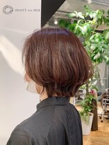 モリノマ(morinoma)&nbsp;外ハネショートボブ【低刺激カラー】