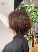 外ハネショートボブ【低刺激カラー】