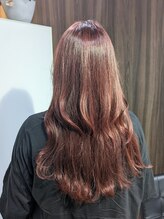 カミエ(kamie) 【kamie北浜】グロスシールカラー/明るい白髪染め/レッド系