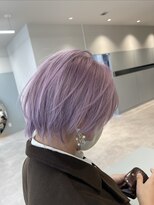 デコヘアーチーノ(DECO HAIR Ccino) アーニャ風カラー　ショートボブ